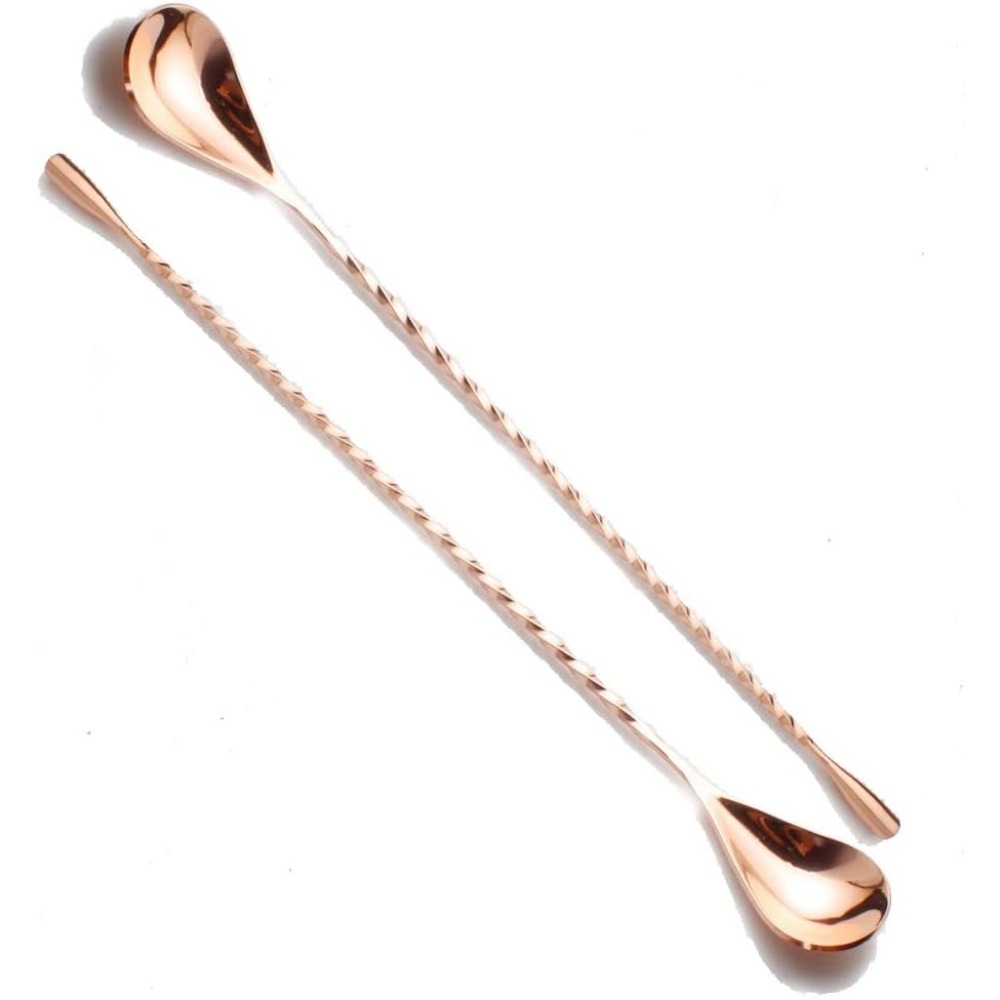 Bar Spoon Twisted - Ensemble de 2 cuillères à bar