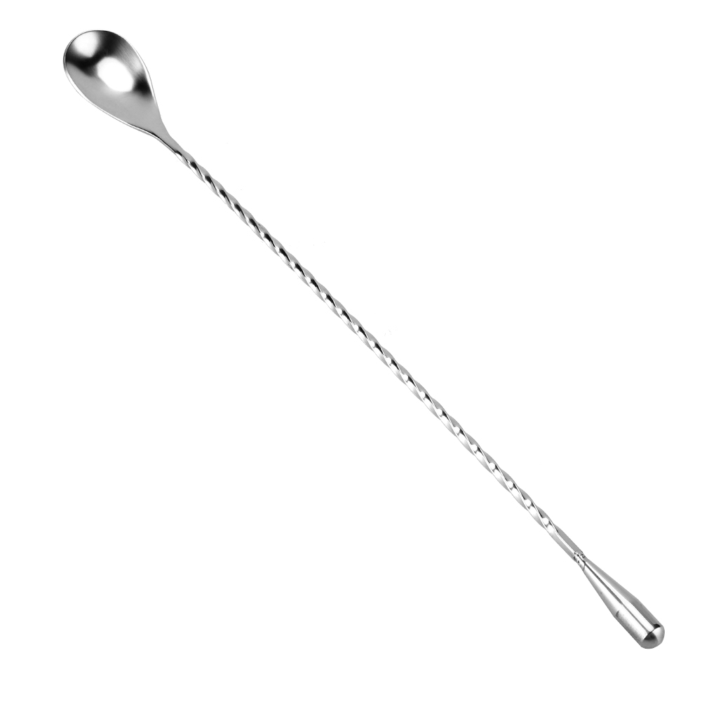 Bar Spoon Twisted - Cuillère à mélanger longue en acier