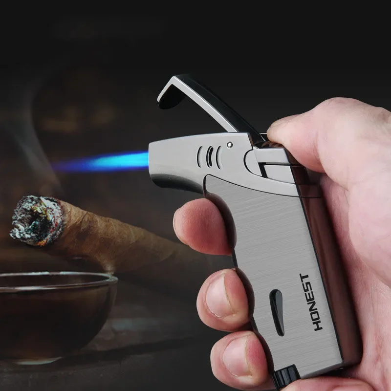 Smoking Gun Kit - Honnête extérieur coude Butane gaz gonflable