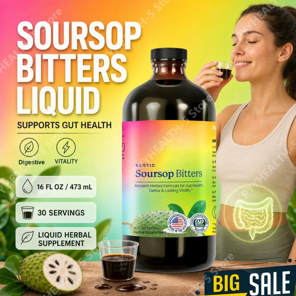 Bitters Bottle Set - Complément Liquide Amères de Corossol aux