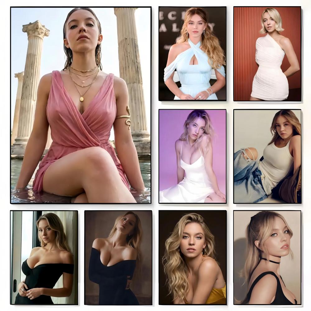 Home Bar Sydney - Affiche décorative murale s-Sydney Sweeney Trendy_Actor