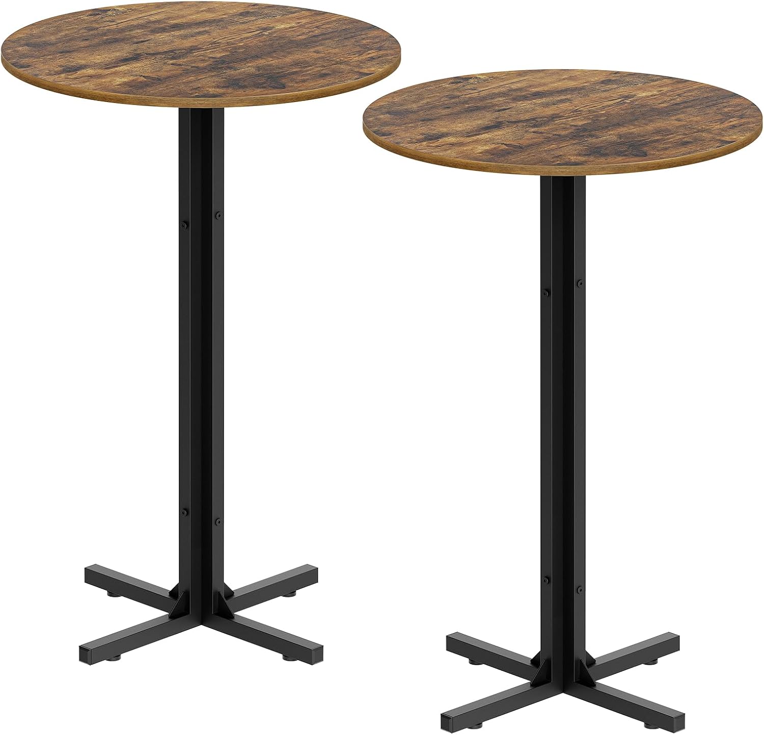 Home Bar And Counter - Ensemble de 2 tables de bar