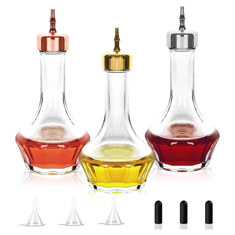 Bitters Bottle Set - Ensemble de 3 bouteilles A04G-Bitters de