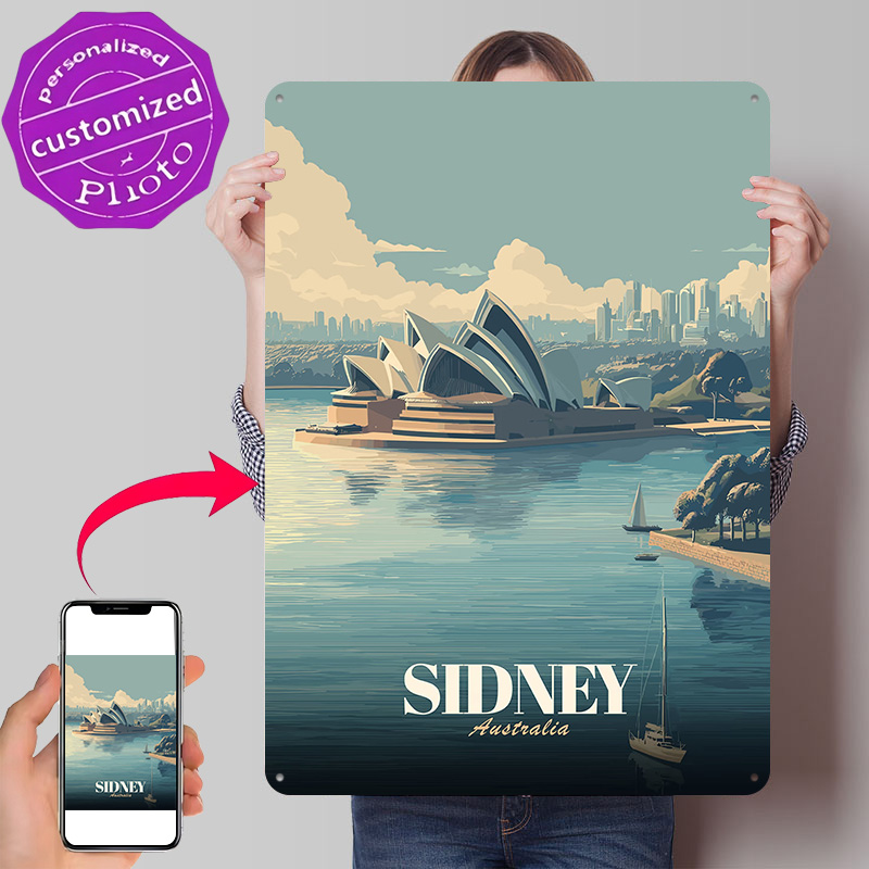 Home Bar Sydney - Affiche de voyage de l'Opéra de