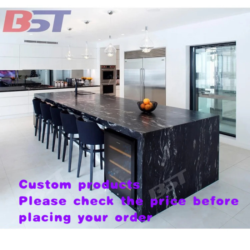 Home Bar And Counter - Îlot de cuisine moderne personnalisé, nouveau