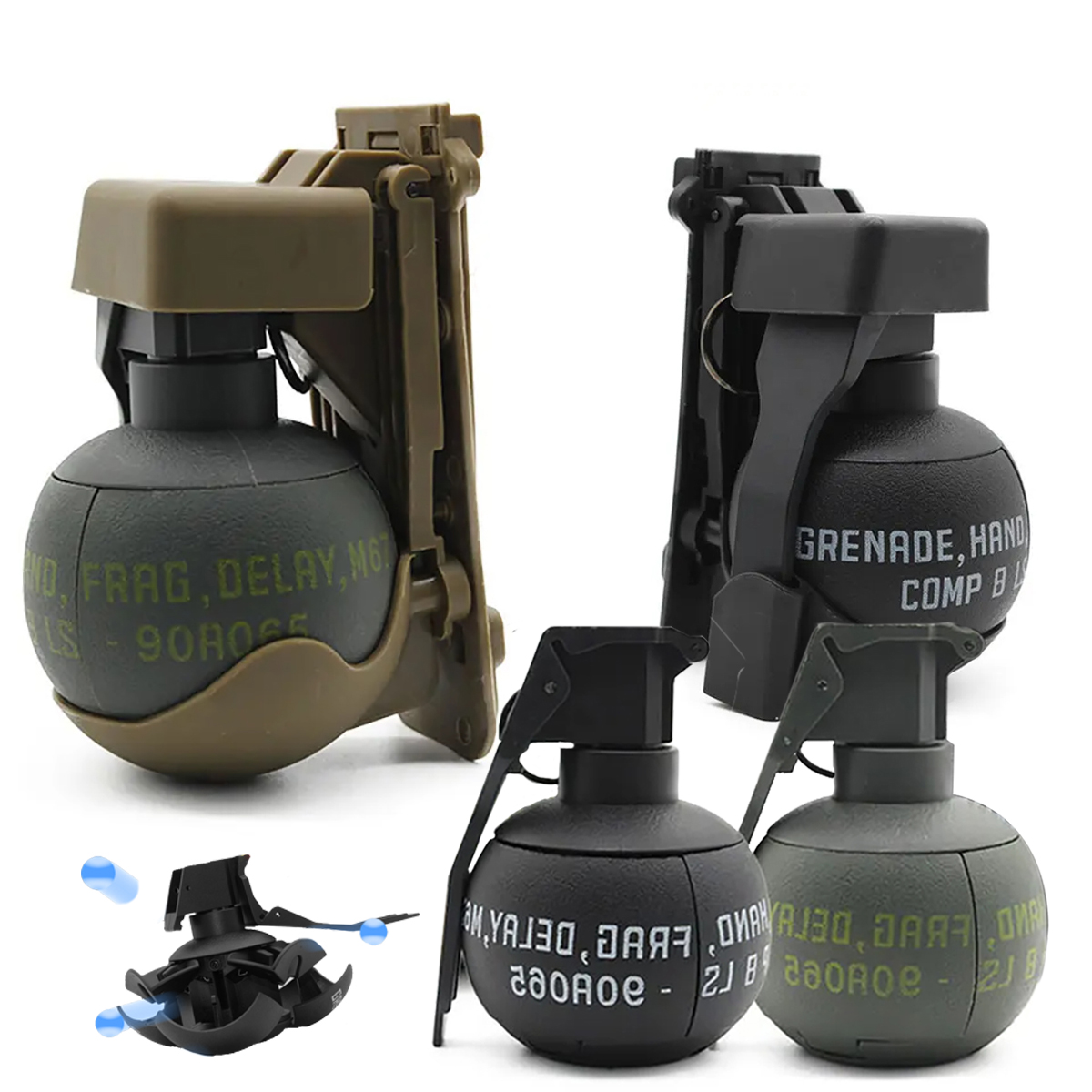 Smoking Gun Kit - Ensemble de modèles de grenades tactiques