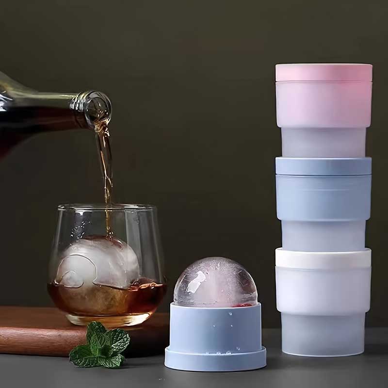 Lot de 3 moules à glaçons rond - Ice Mold Sphere avis et prix
