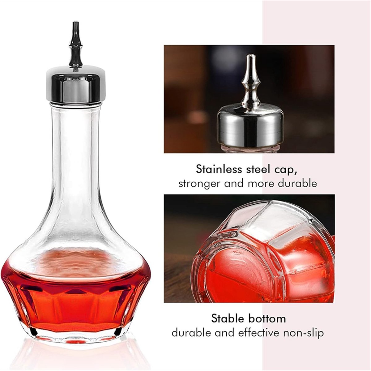 Ensemble de 6 bouteilles à liq - Bitters Bottle Set avis et prix