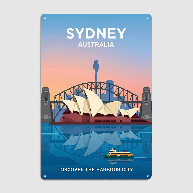 Affiches de paysages touristiq - Home Bar Sydney avis et prix