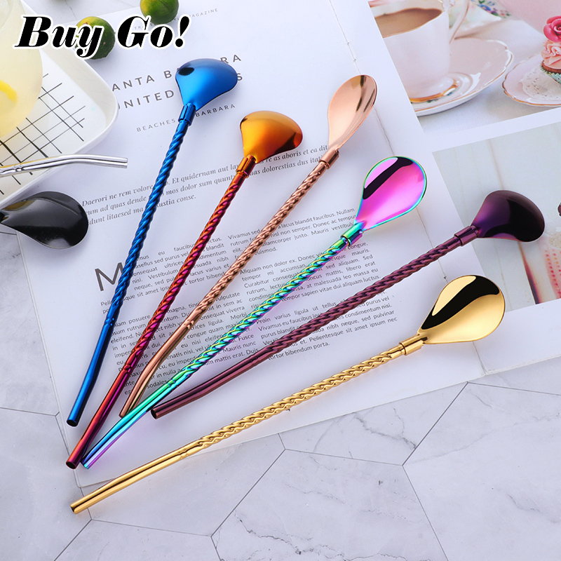 Grande cuillère à paille torsa - Bar Spoon Twisted avis et prix