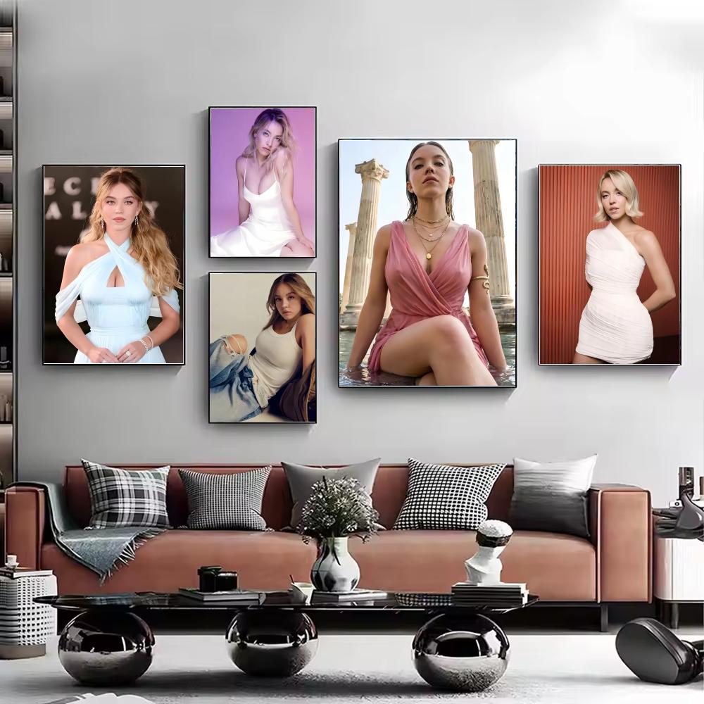Affiche s-Sydney Sweeney Trend - Home Bar Sydney avis et prix