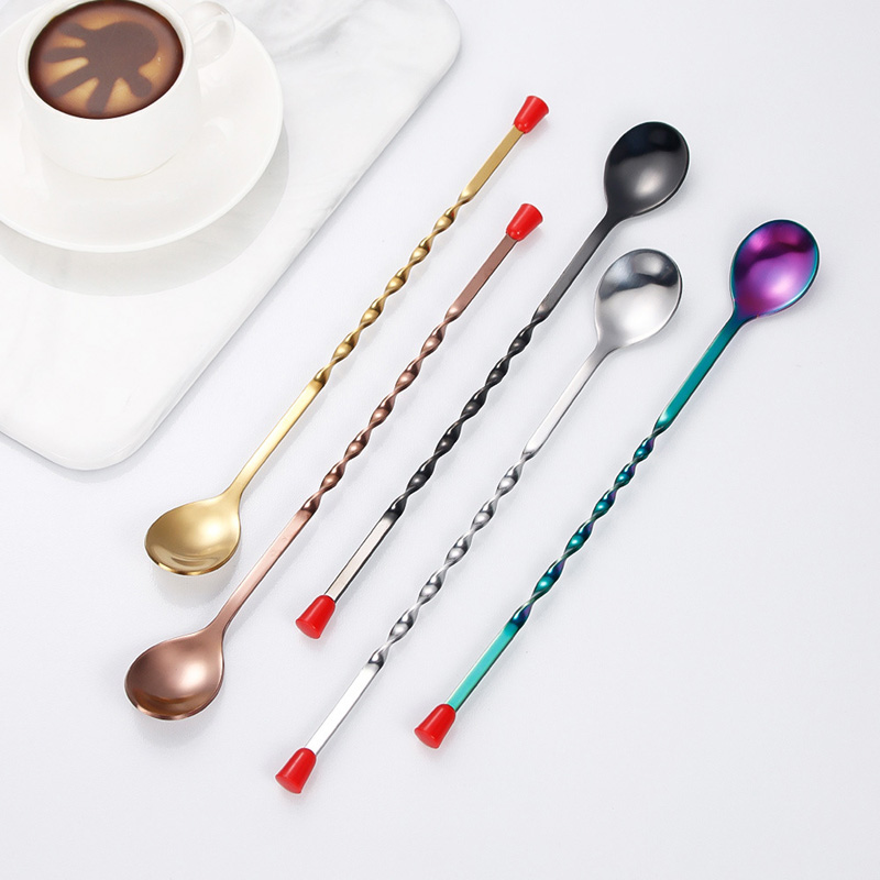 Barre à motif torsadé en acier - Bar Spoon Twisted avis et prix