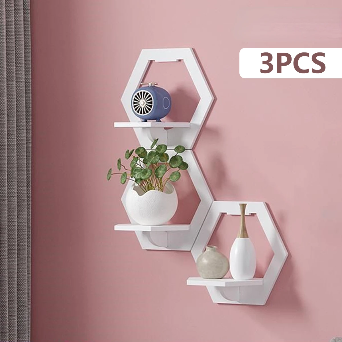 Étagère murale hexagonale sans - Home Bar Shelf avis et prix