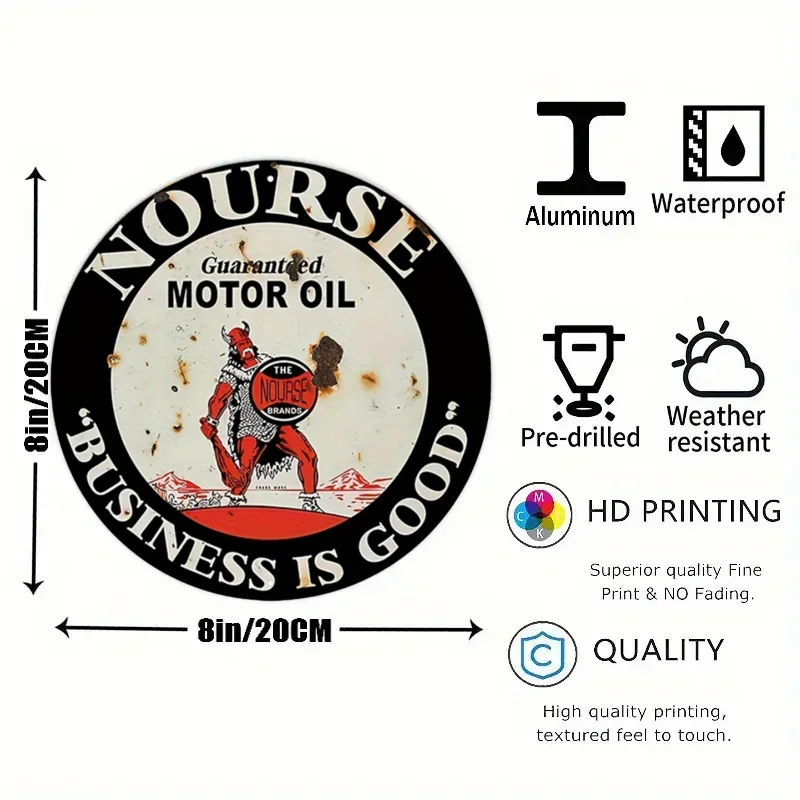 Panneau d'huile moteur Vintage - Home Bar And Restaurant avis et prix