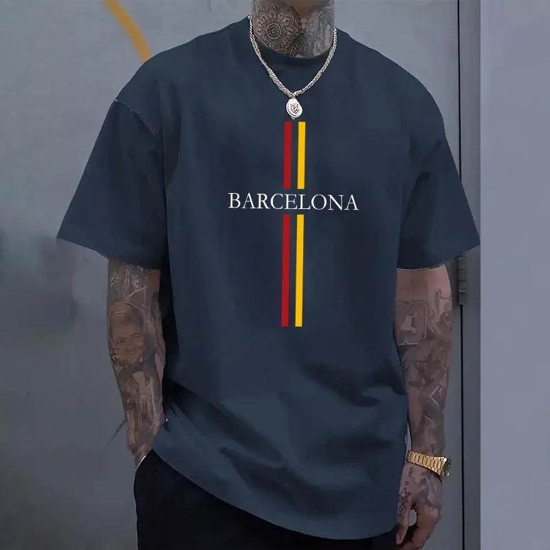 T-shirt en coton pour homme Ba - Home Barcelona avis et prix