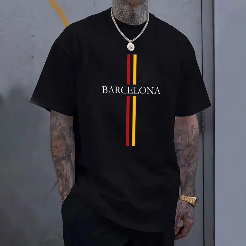 T-shirt en coton pour homme Ba - Home Barcelona avis et prix