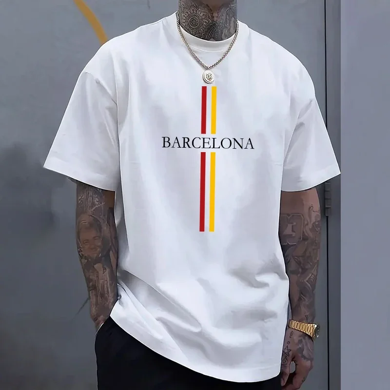 T-shirt en coton pour homme Ba - Home Barcelona avis et prix
