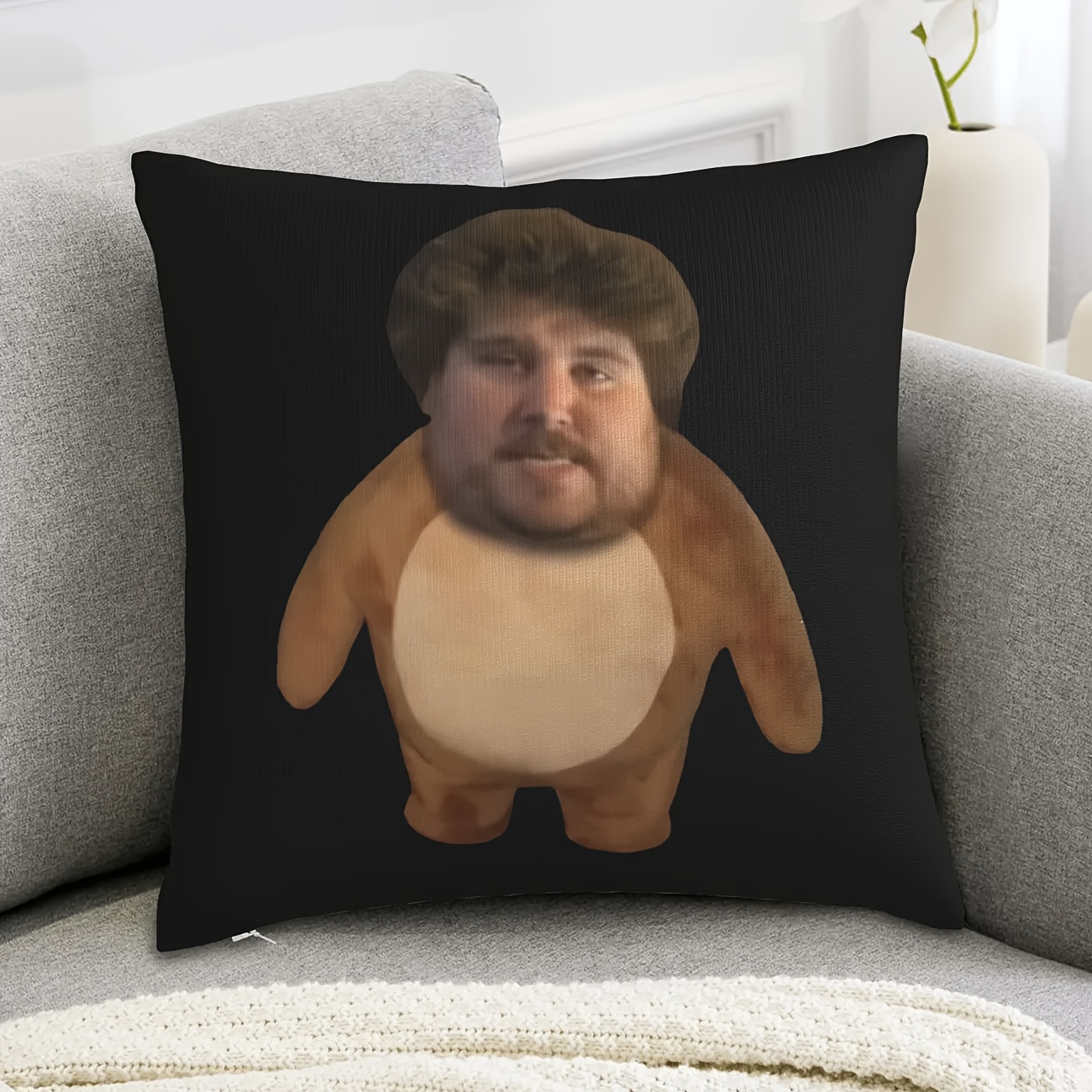 Housse de coussin à imprimé vi - Home Baraka avis et prix
