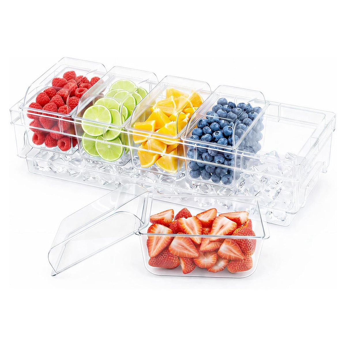Contenants à condiments réfrig - Garnish Tray Set avis et prix