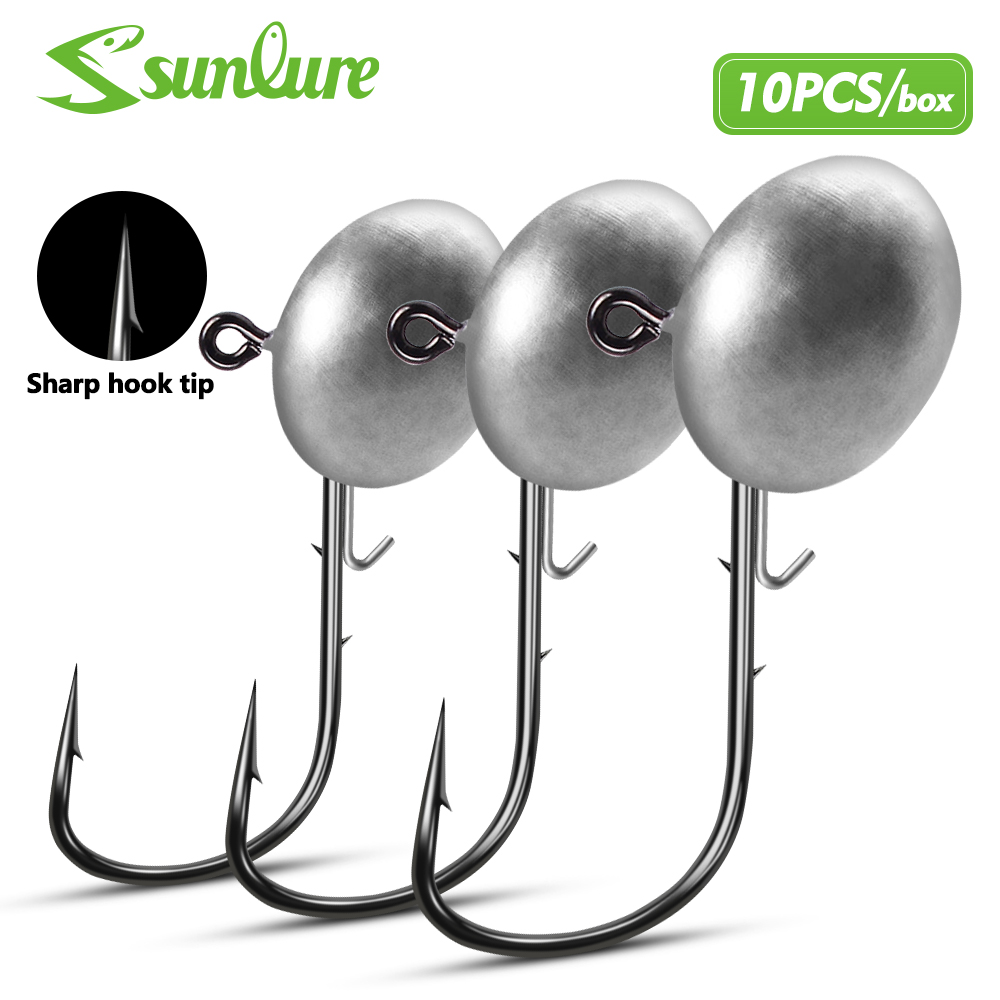 Sunlure 10 pièces/boîte Hameço - Jigger Double Sided avis et prix