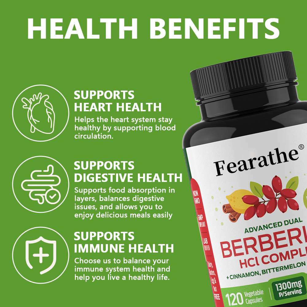 Capsules de berbérine HCl avec - Bitters Bottle Set avis et prix