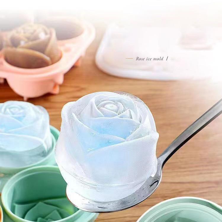 Moules à glace Rose 3D, 4 trou - Ice Mold Sphere avis et prix