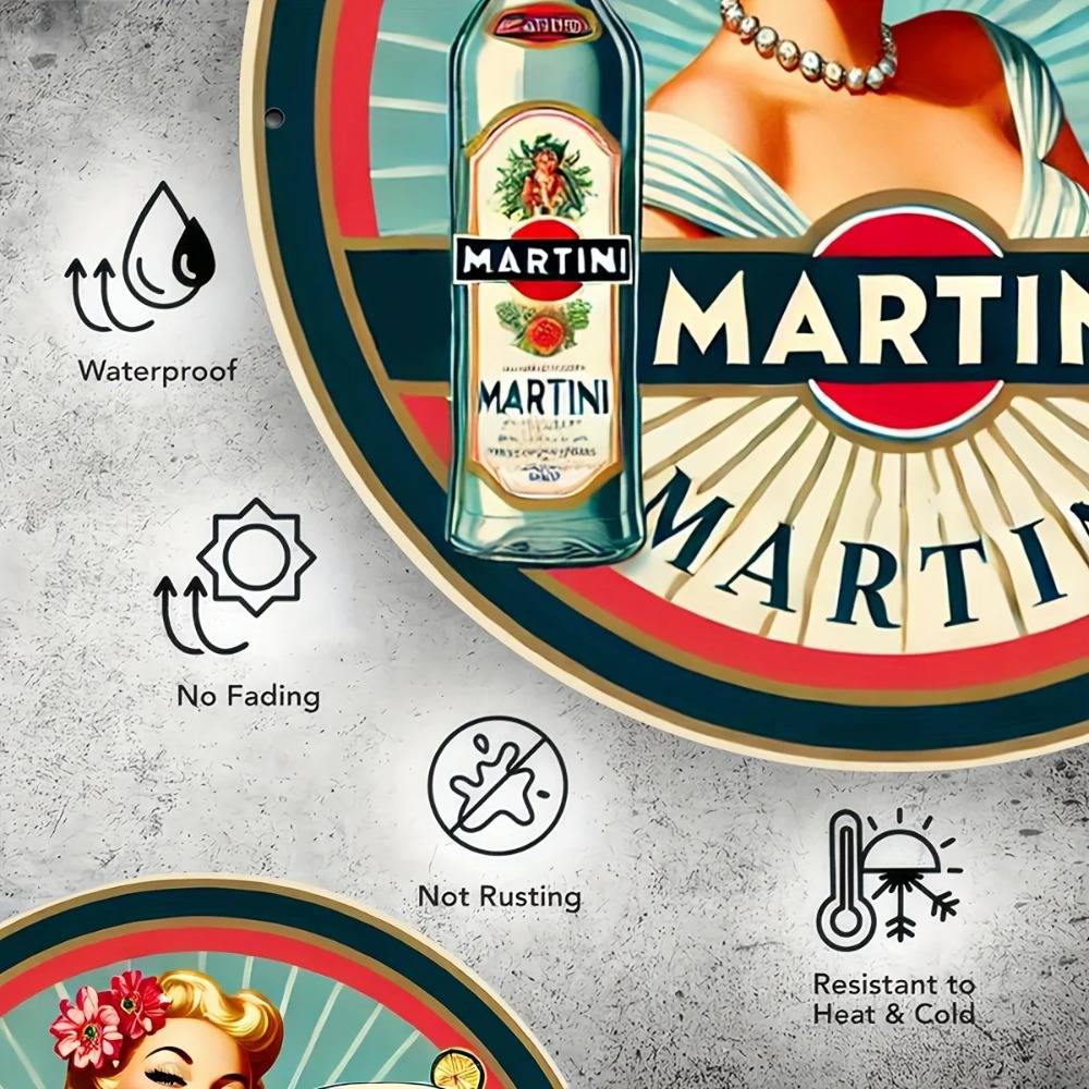 Pancarte en étain vintage Mart - Home Bar And Restaurant avis et prix