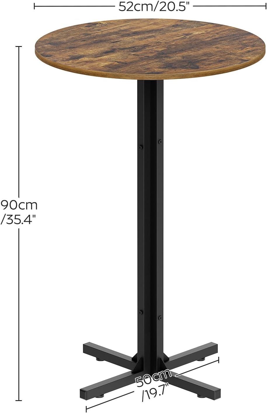 Ensemble de 2 tables de bar ro - Home Bar And Counter avis et prix