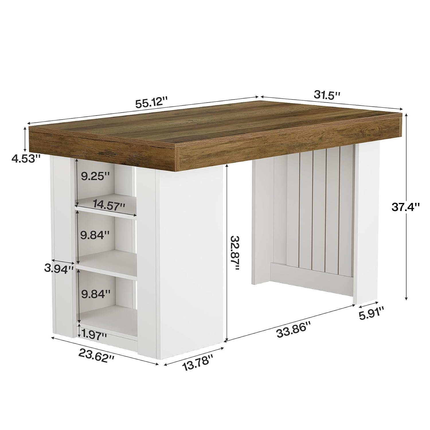 Îlot de cuisine avec rangement - Home Bar And Counter avis et prix
