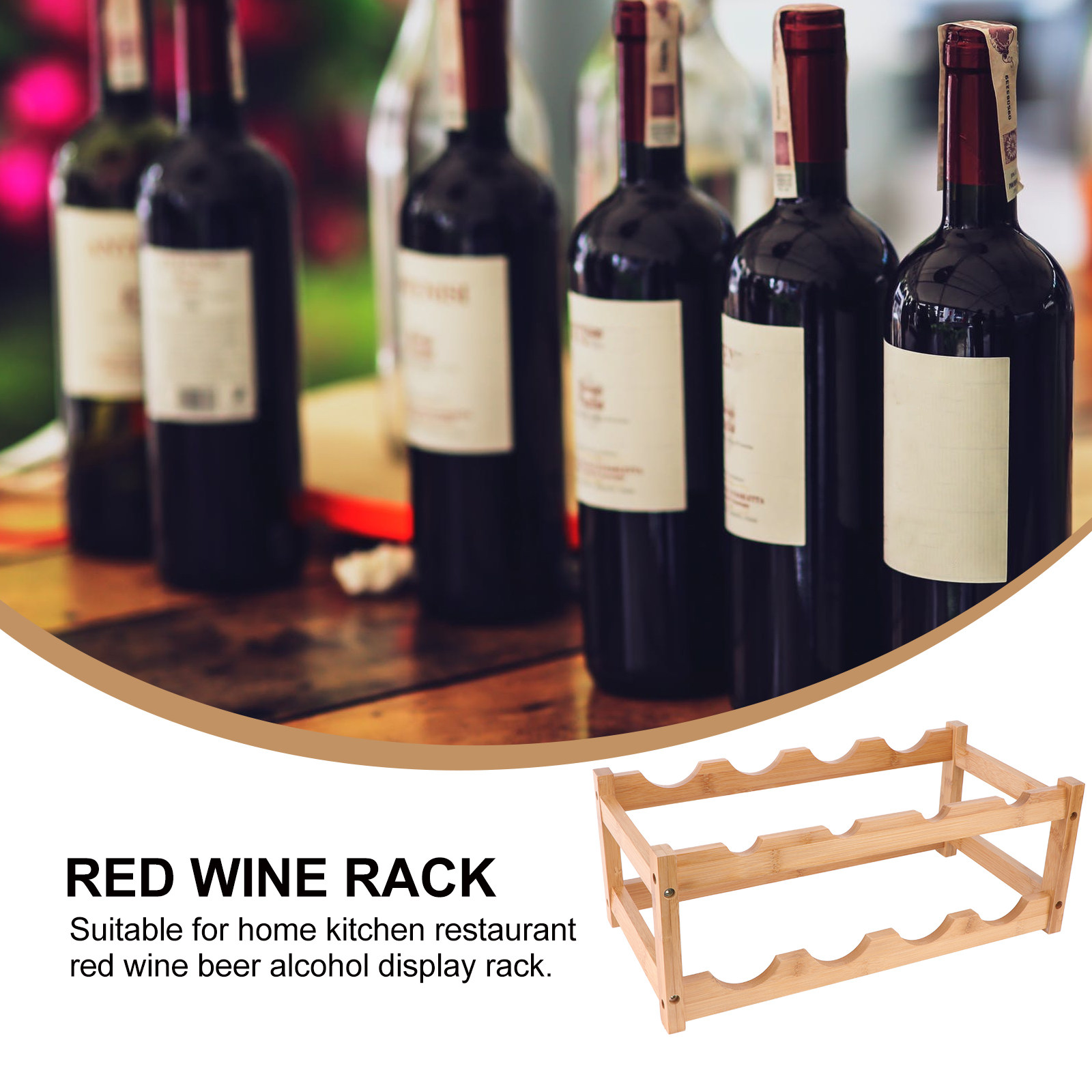 Porte-bouteilles à vin double  - Home Bar Stand avis et prix