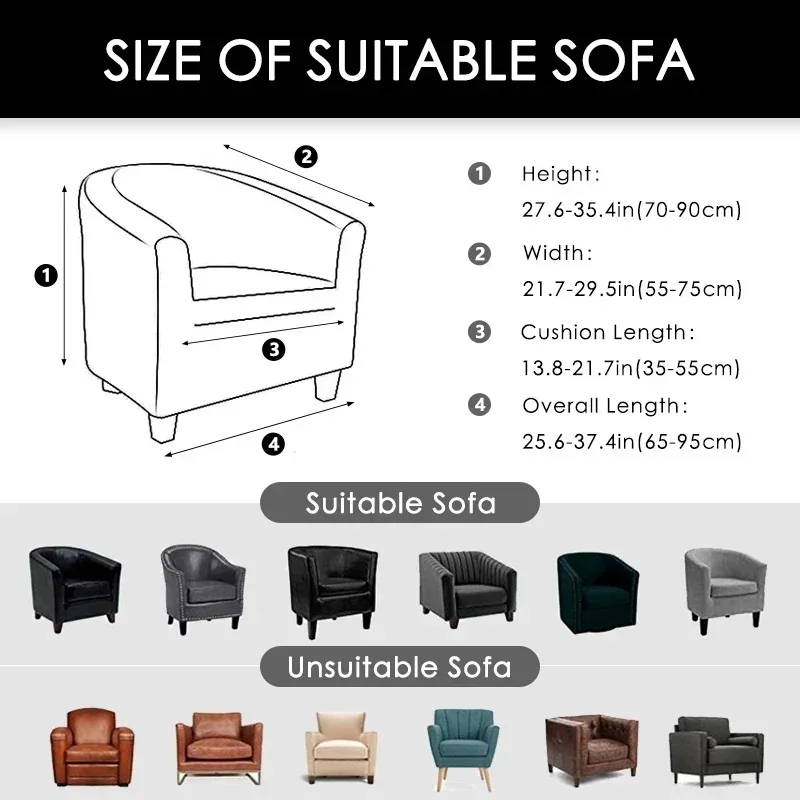 Housse de chaise de Club élast - Home Bar Seating avis et prix