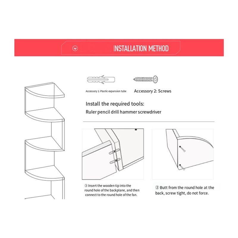 ABUL - Étagère d'angle murale  - Home Bar Shelf avis et prix