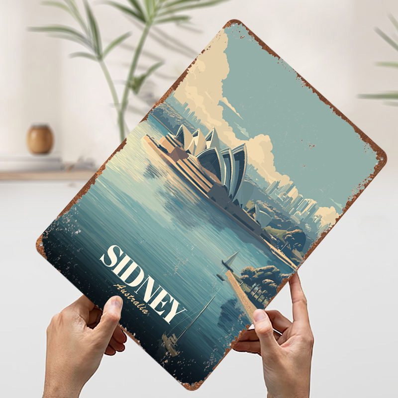 Affiche de voyage de l'Opéra d - Home Bar Sydney avis et prix