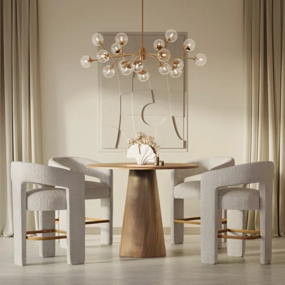 Tabouret de comptoir en velour - Home Bar And Counter avis et prix