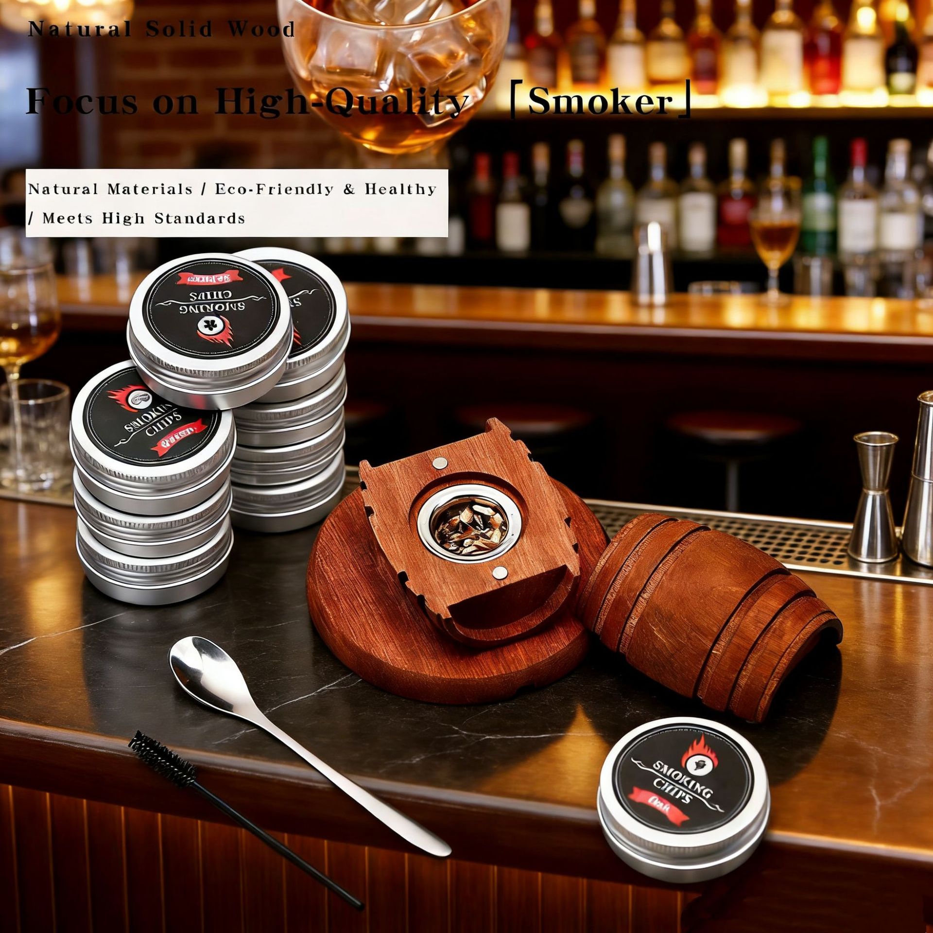 Kit de fumage pour whisky, boî - Smoking Gun Kit avis et prix