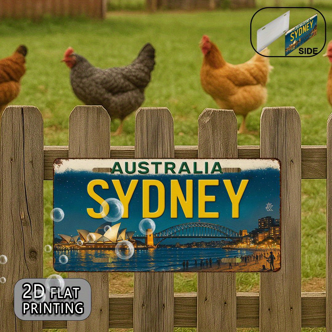 Plaque en étain de style plaqu - Home Bar Sydney avis et prix