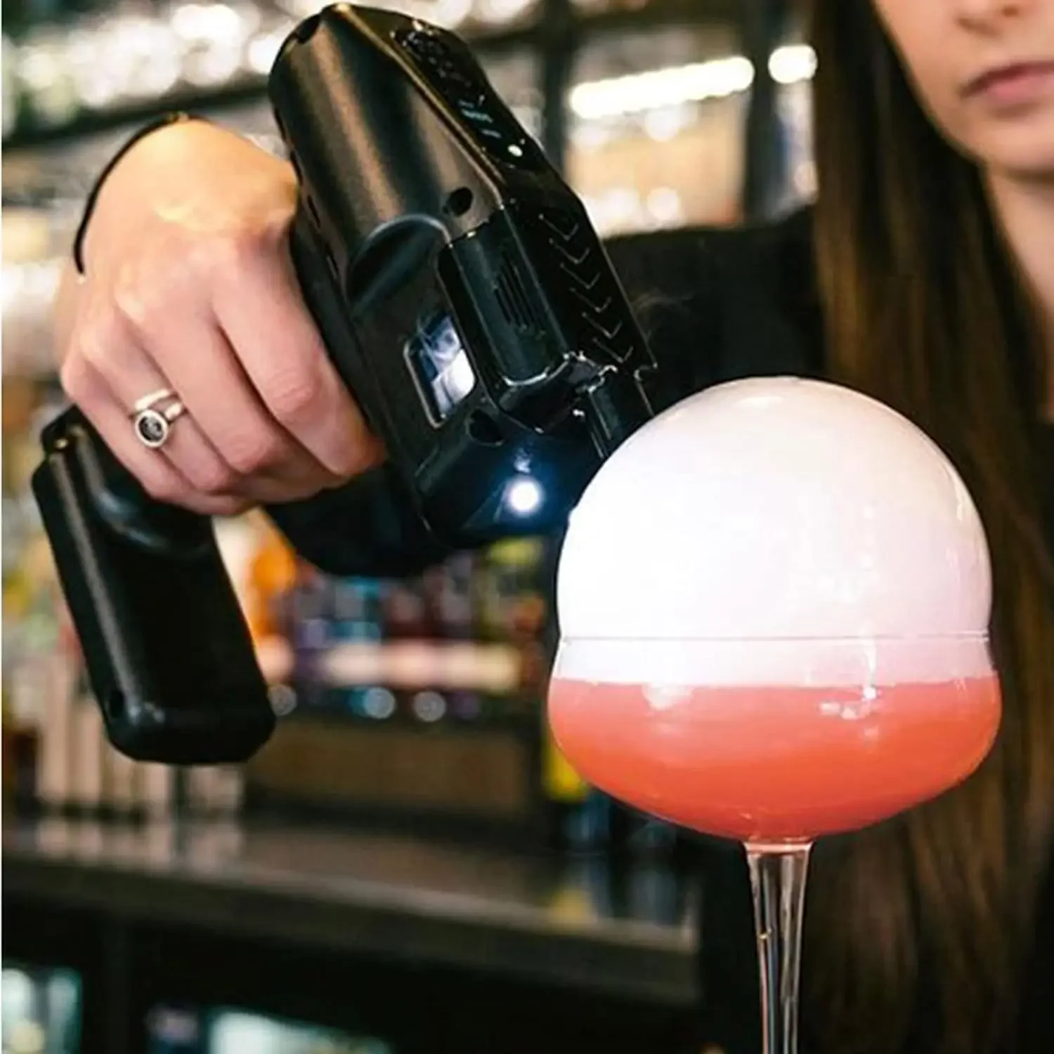 Pistolet à Bulles Électrique U - Smoking Gun Kit avis et prix