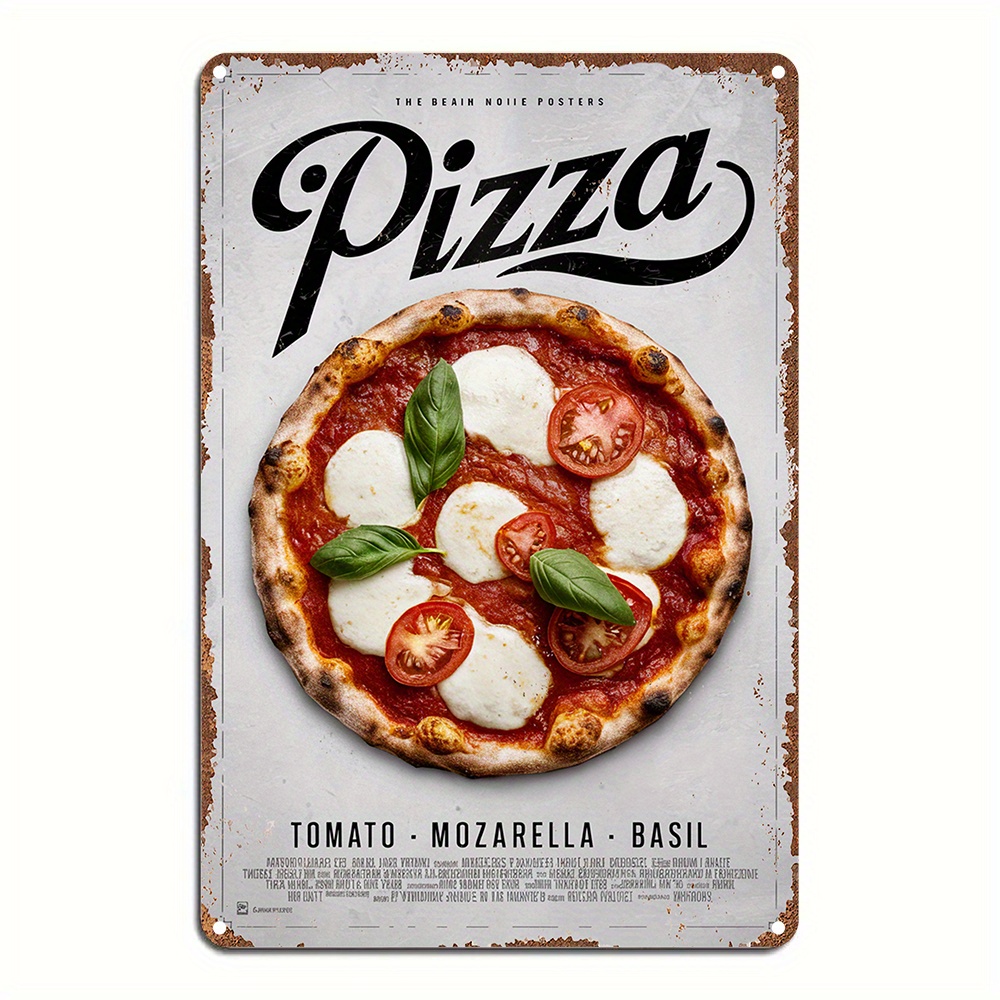 Affiche de pizza vintage pour  - Home Bar And Restaurant avis et prix