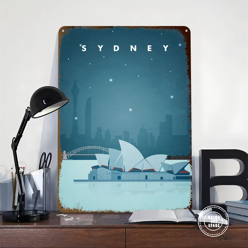 Affiche de voyage Sydney perso - Home Bar Sydney avis et prix